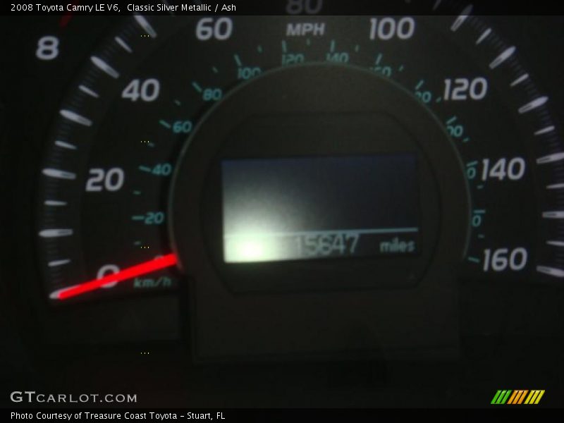 Classic Silver Metallic / Ash 2008 Toyota Camry LE V6