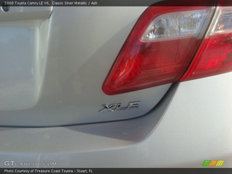 Classic Silver Metallic / Ash 2008 Toyota Camry LE V6