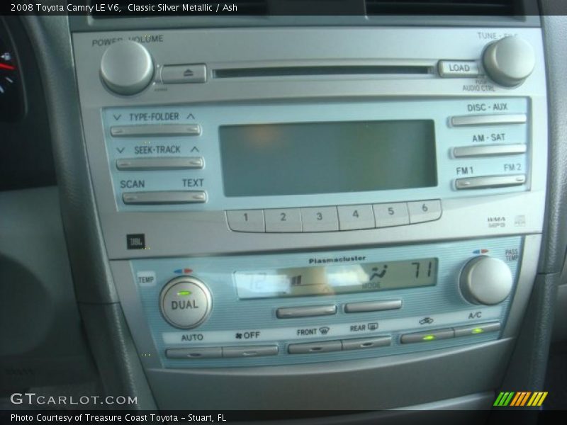 Classic Silver Metallic / Ash 2008 Toyota Camry LE V6