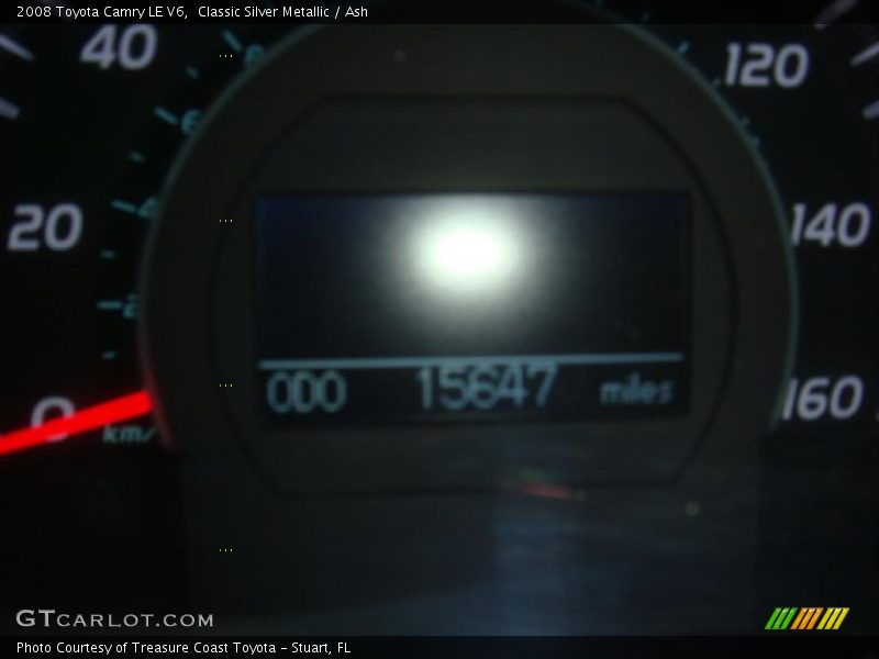 Classic Silver Metallic / Ash 2008 Toyota Camry LE V6