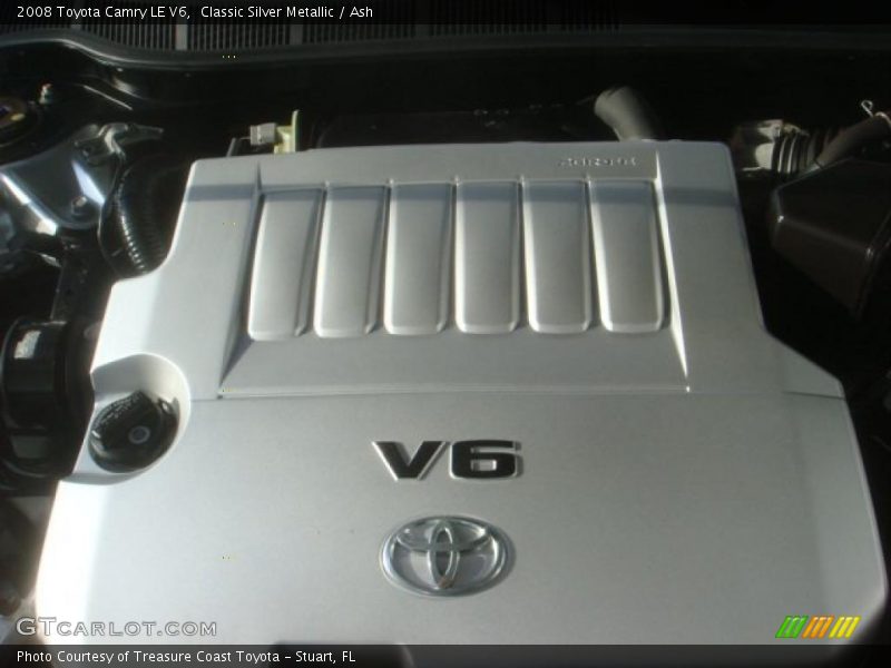 Classic Silver Metallic / Ash 2008 Toyota Camry LE V6