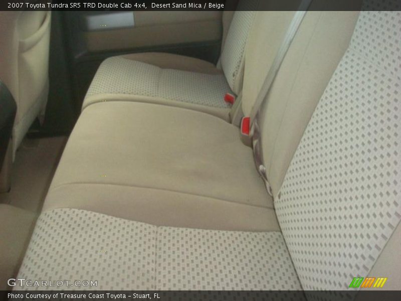 Desert Sand Mica / Beige 2007 Toyota Tundra SR5 TRD Double Cab 4x4