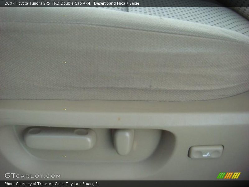 Desert Sand Mica / Beige 2007 Toyota Tundra SR5 TRD Double Cab 4x4