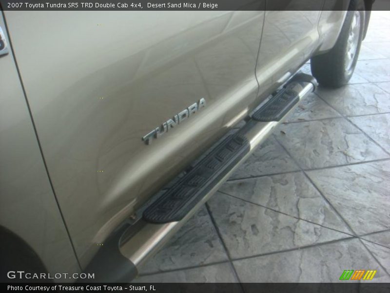 Desert Sand Mica / Beige 2007 Toyota Tundra SR5 TRD Double Cab 4x4