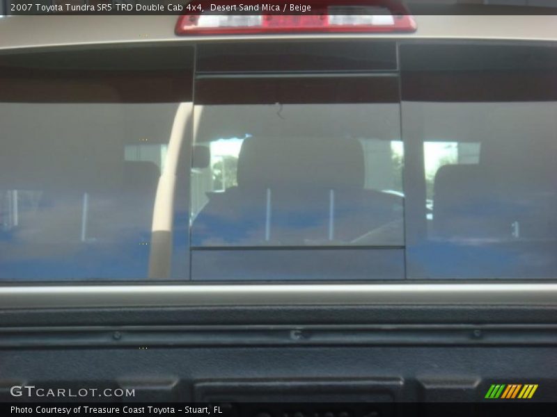 Desert Sand Mica / Beige 2007 Toyota Tundra SR5 TRD Double Cab 4x4