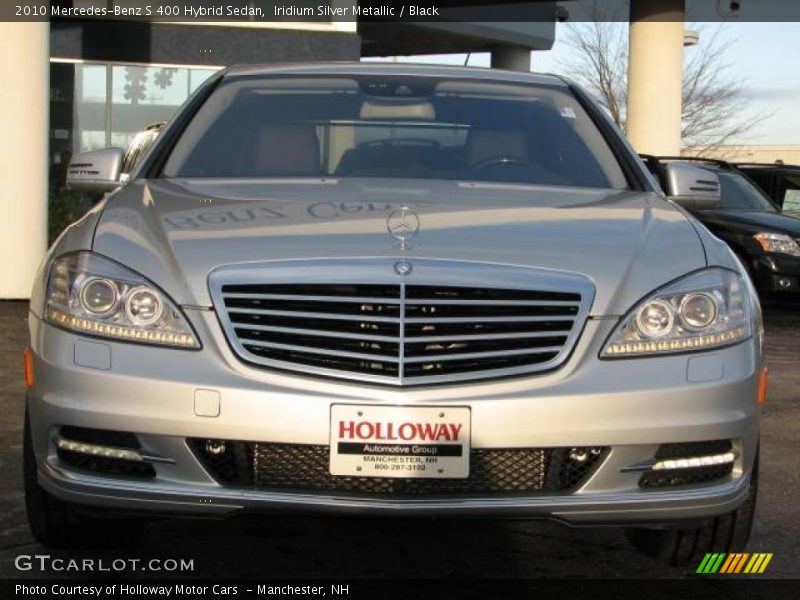 Iridium Silver Metallic / Black 2010 Mercedes-Benz S 400 Hybrid Sedan