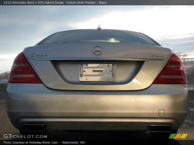 Iridium Silver Metallic / Black 2010 Mercedes-Benz S 400 Hybrid Sedan