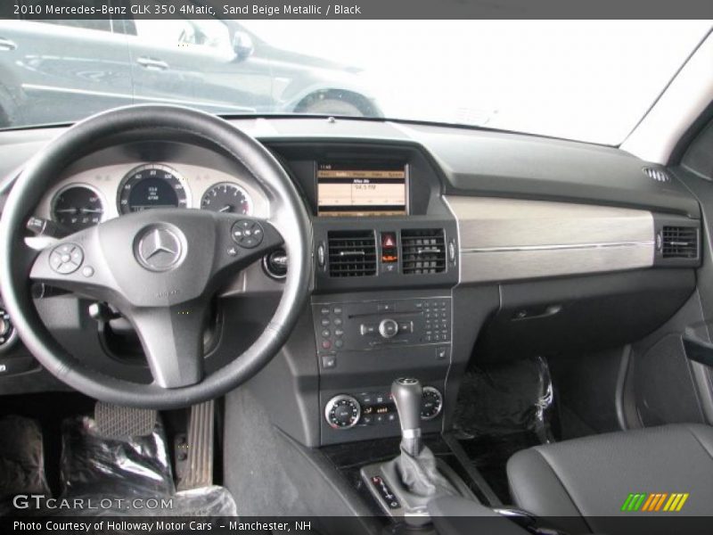 Sand Beige Metallic / Black 2010 Mercedes-Benz GLK 350 4Matic