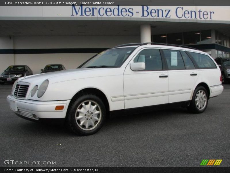 Glacier White / Black 1998 Mercedes-Benz E 320 4Matic Wagon