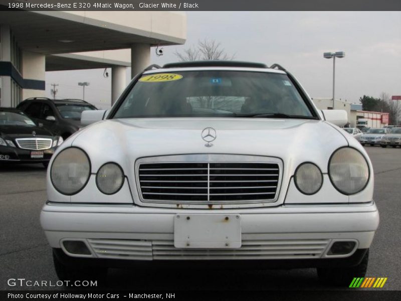 Glacier White / Black 1998 Mercedes-Benz E 320 4Matic Wagon