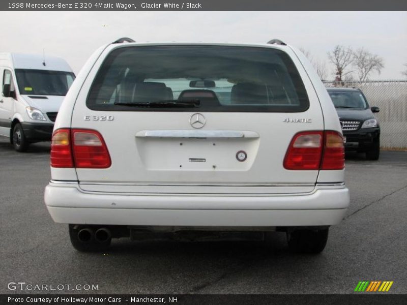 Glacier White / Black 1998 Mercedes-Benz E 320 4Matic Wagon