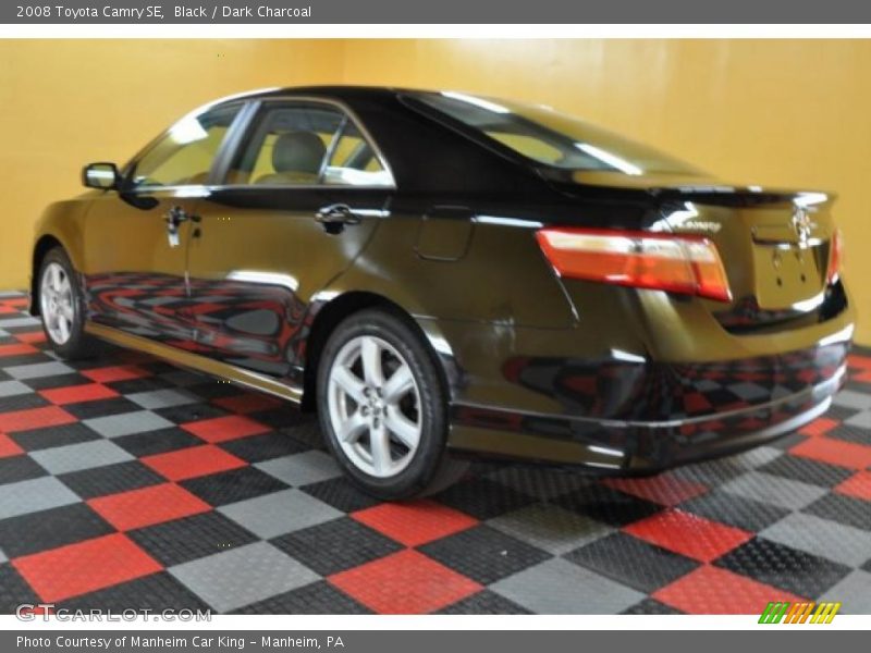 Black / Dark Charcoal 2008 Toyota Camry SE