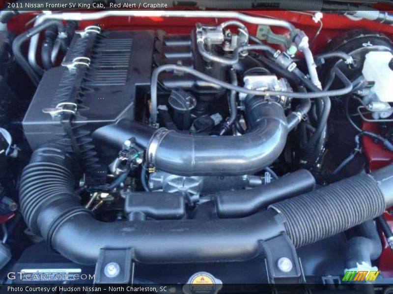  2011 Frontier SV King Cab Engine - 2.5 Liter DOHC 16-Valve CVTCS 4 Cylinder