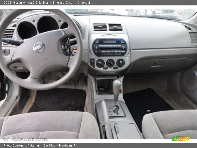 Mystic Emerald Green / Charcoal 2003 Nissan Altima 2.5 S