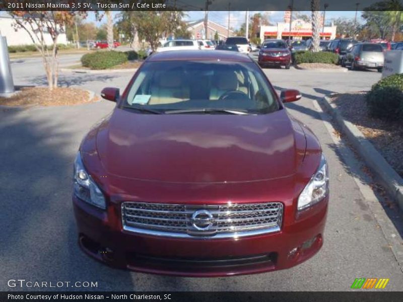 Tuscan Sun / Cafe Latte 2011 Nissan Maxima 3.5 SV