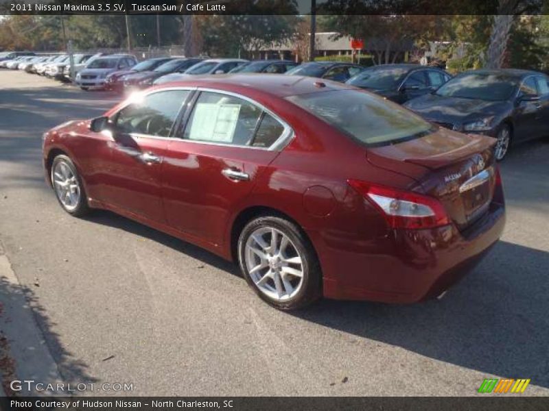 Tuscan Sun / Cafe Latte 2011 Nissan Maxima 3.5 SV
