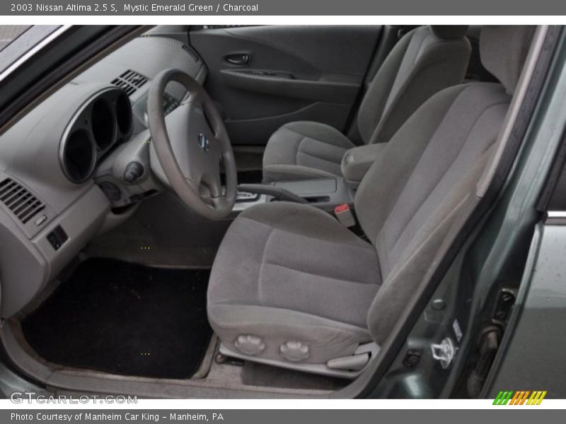 Mystic Emerald Green / Charcoal 2003 Nissan Altima 2.5 S