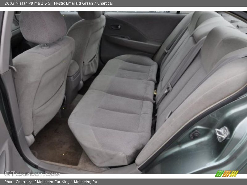 Mystic Emerald Green / Charcoal 2003 Nissan Altima 2.5 S