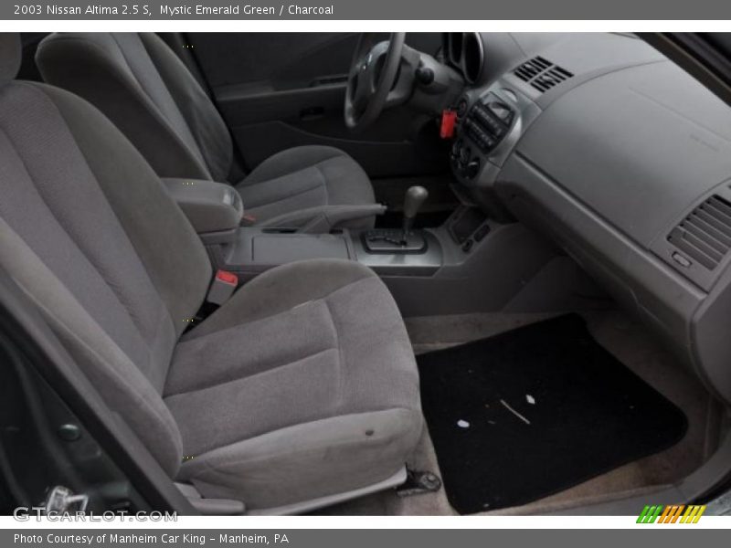 Mystic Emerald Green / Charcoal 2003 Nissan Altima 2.5 S