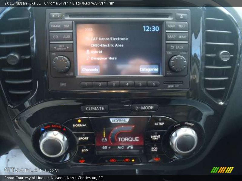 Controls of 2011 Juke SL
