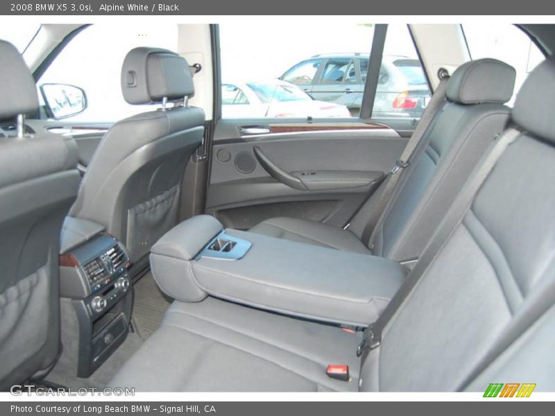 Alpine White / Black 2008 BMW X5 3.0si
