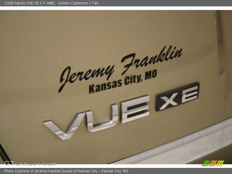 Golden Cashmere / Tan 2008 Saturn VUE XE 3.5 AWD