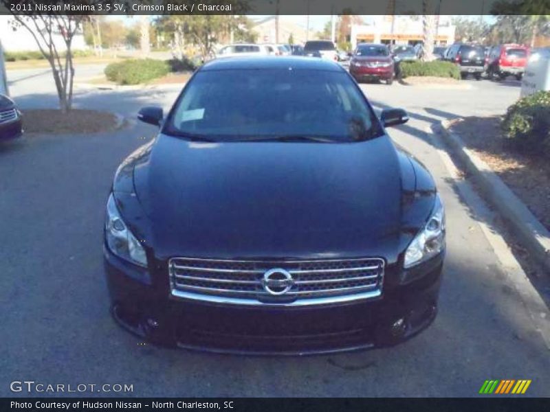 Crimson Black / Charcoal 2011 Nissan Maxima 3.5 SV