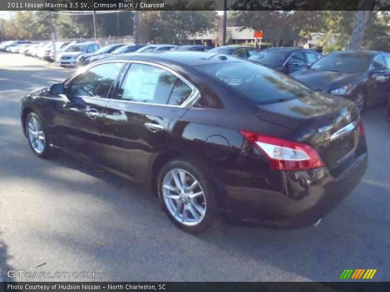 Crimson Black / Charcoal 2011 Nissan Maxima 3.5 SV