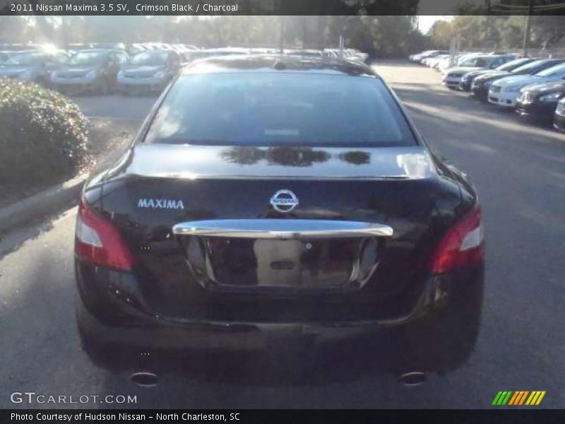 Crimson Black / Charcoal 2011 Nissan Maxima 3.5 SV