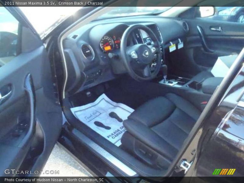 Crimson Black / Charcoal 2011 Nissan Maxima 3.5 SV