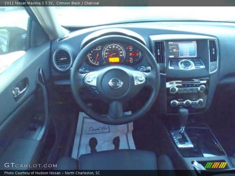 Crimson Black / Charcoal 2011 Nissan Maxima 3.5 SV
