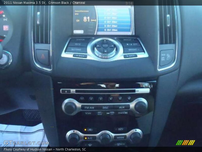 Crimson Black / Charcoal 2011 Nissan Maxima 3.5 SV