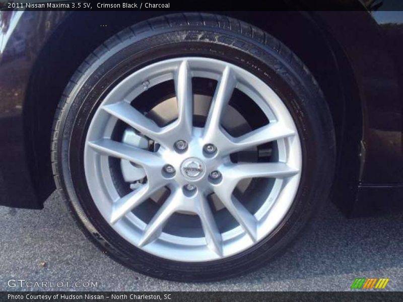 Crimson Black / Charcoal 2011 Nissan Maxima 3.5 SV