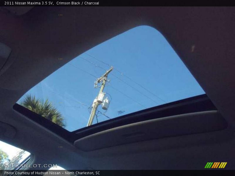 Crimson Black / Charcoal 2011 Nissan Maxima 3.5 SV