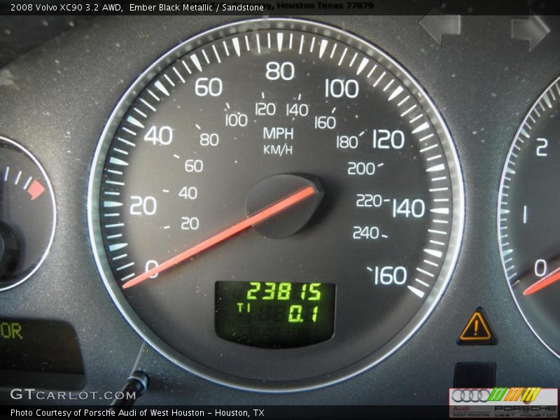 Ember Black Metallic / Sandstone 2008 Volvo XC90 3.2 AWD