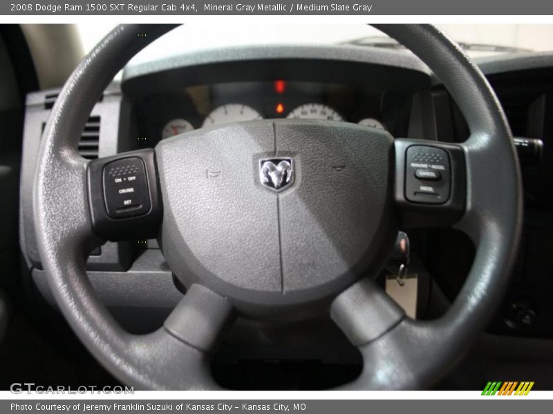 Mineral Gray Metallic / Medium Slate Gray 2008 Dodge Ram 1500 SXT Regular Cab 4x4