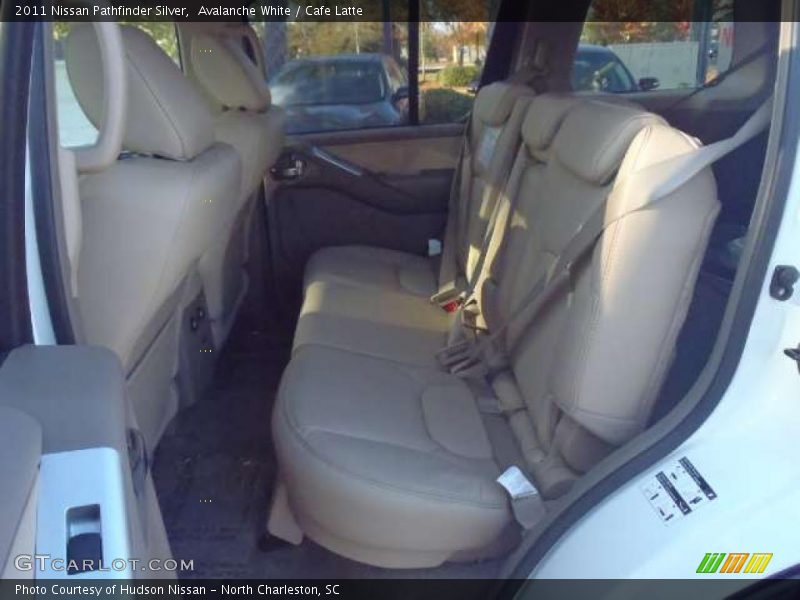 Avalanche White / Cafe Latte 2011 Nissan Pathfinder Silver