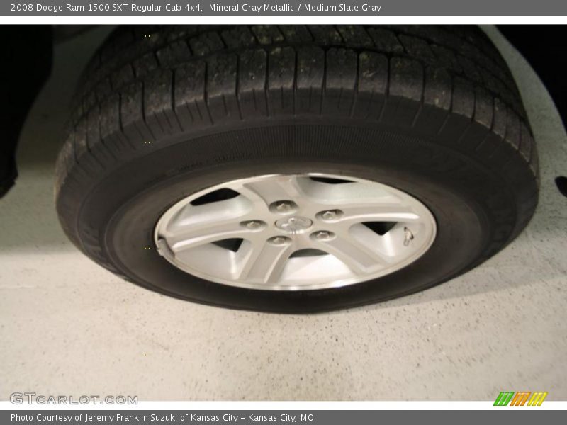 Mineral Gray Metallic / Medium Slate Gray 2008 Dodge Ram 1500 SXT Regular Cab 4x4