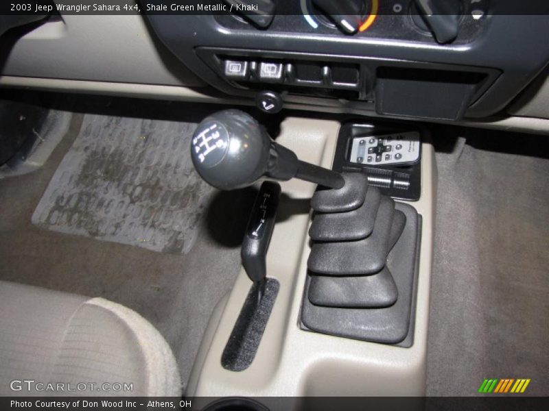 2003 Wrangler Sahara 4x4 5 Speed Manual Shifter