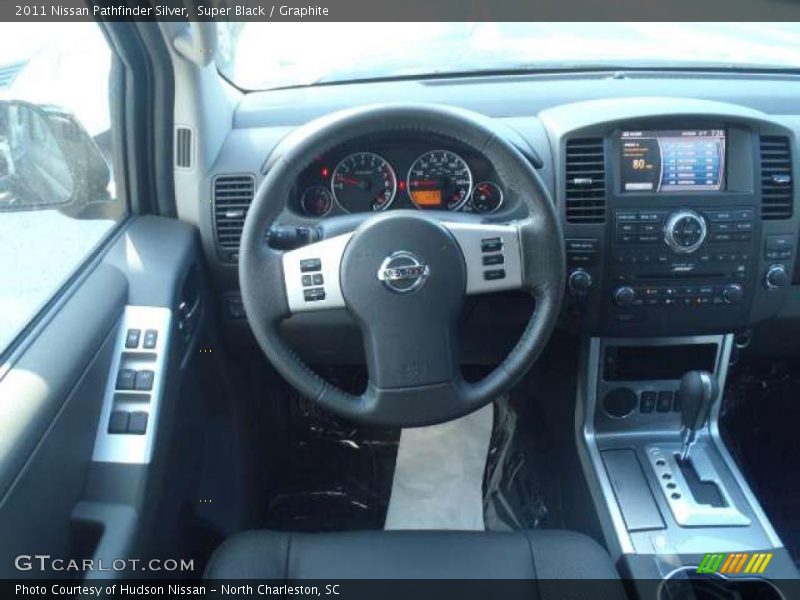 Super Black / Graphite 2011 Nissan Pathfinder Silver