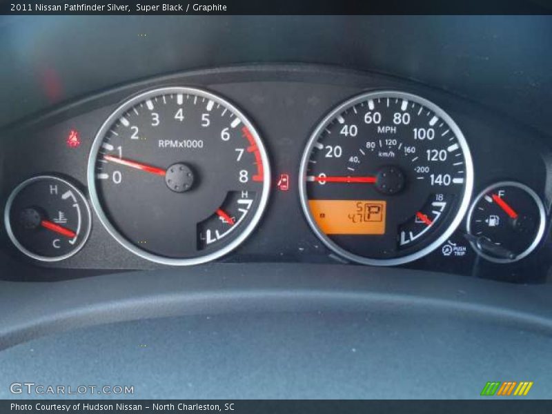 Super Black / Graphite 2011 Nissan Pathfinder Silver