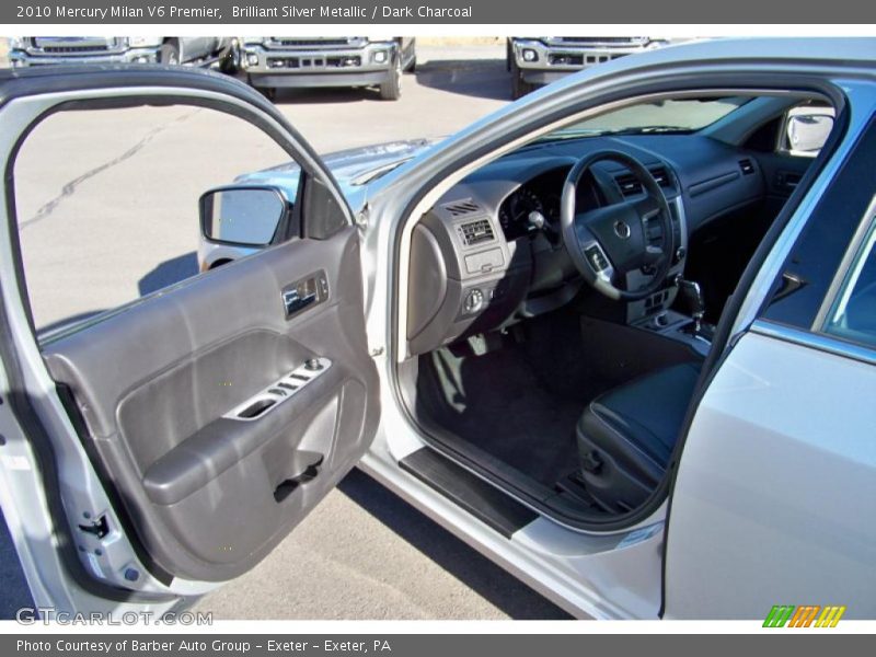 Brilliant Silver Metallic / Dark Charcoal 2010 Mercury Milan V6 Premier