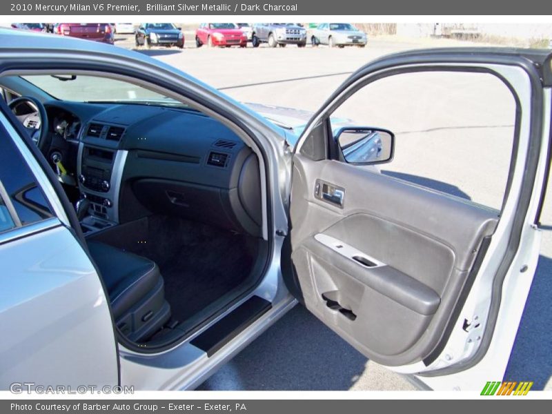 Brilliant Silver Metallic / Dark Charcoal 2010 Mercury Milan V6 Premier
