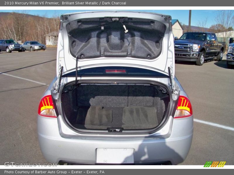 Brilliant Silver Metallic / Dark Charcoal 2010 Mercury Milan V6 Premier