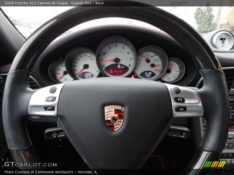  2008 911 Carrera 4S Coupe Carrera 4S Coupe Gauges