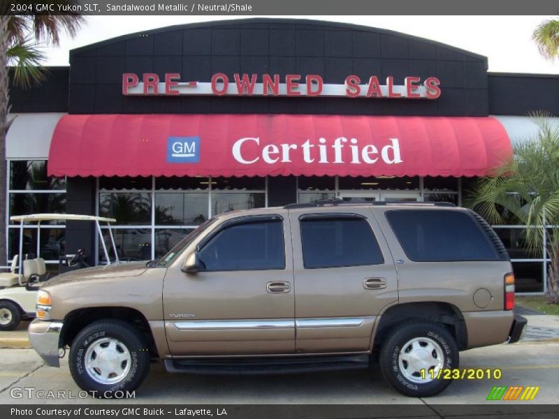 Sandalwood Metallic / Neutral/Shale 2004 GMC Yukon SLT