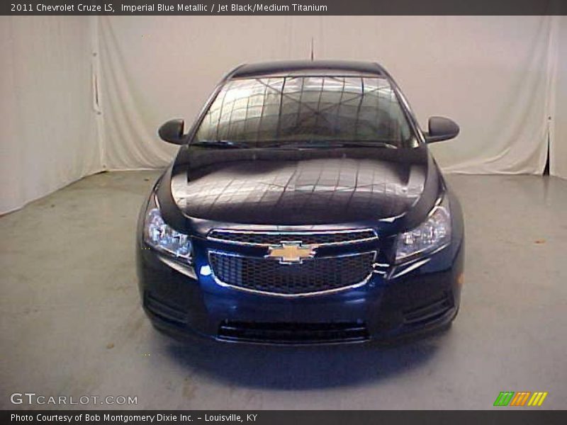 Imperial Blue Metallic / Jet Black/Medium Titanium 2011 Chevrolet Cruze LS