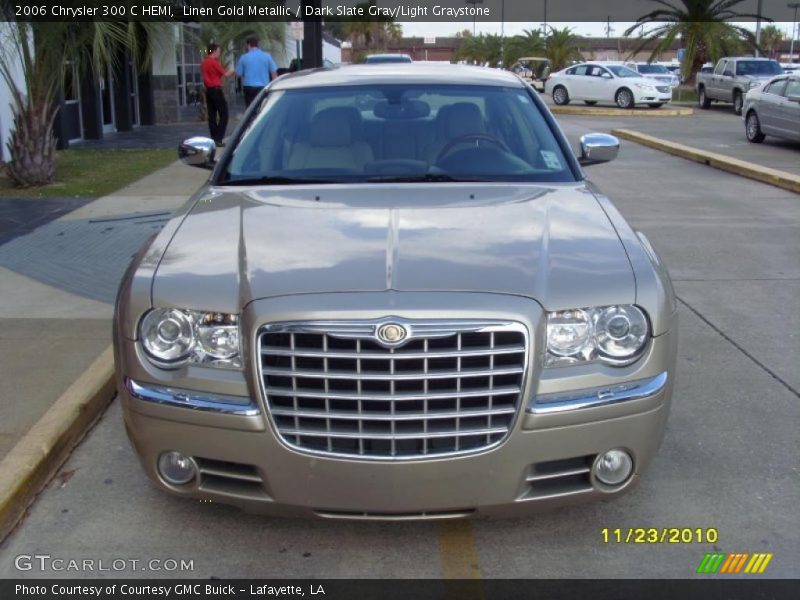 Linen Gold Metallic / Dark Slate Gray/Light Graystone 2006 Chrysler 300 C HEMI