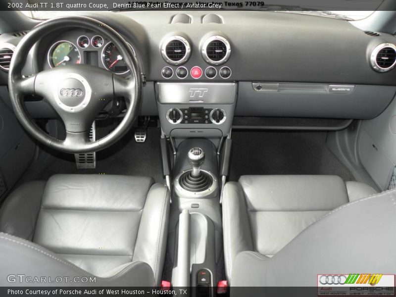 Aviator Grey Interior - 2002 TT 1.8T quattro Coupe 
