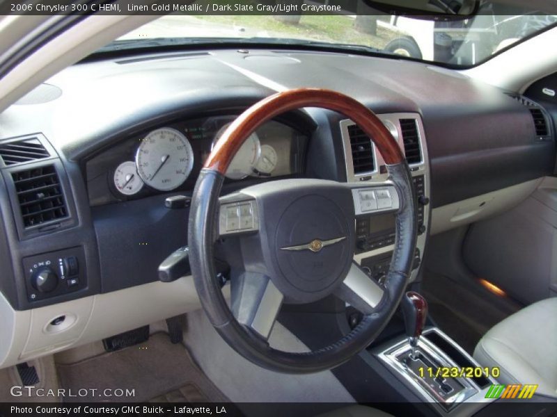 Linen Gold Metallic / Dark Slate Gray/Light Graystone 2006 Chrysler 300 C HEMI
